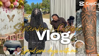 Weekly Vlog Spend two weekends with me NEW TATTOO  FOOD REVIEW WEDDING RECEPTION amp MORE✨🤍💍🍼 [upl. by Guinevere686]