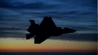 First F35C Night Flight [upl. by Glynias75]