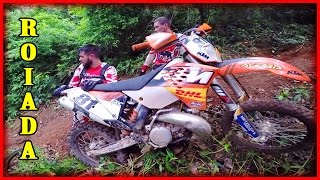 Nova Trilha Com Atoleiros Brejos e Roiadas KTM 250 [upl. by Atinav]