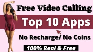 Top 10 Best Video Calling Apps  Best Free Video Chat Only Girls Live  Latest Video Chat Apps 2022 [upl. by Einnej]