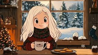 In each beat find your balance  Lofi Chillhop  Snowy Christmas Café [upl. by Dermot]