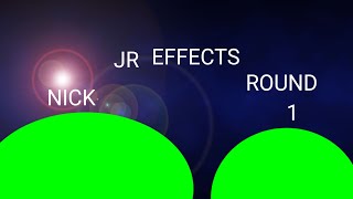 NICK JR EFFECTS ROUND 1 AVS VERSION [upl. by Center]