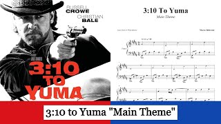 310 to Yuma  Main Theme  Marco Beltrami with sheets [upl. by Sussman759]