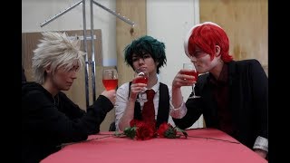 TodoDeku vs BakuDeku Valentines BNHA cosplay skit [upl. by Coulter]