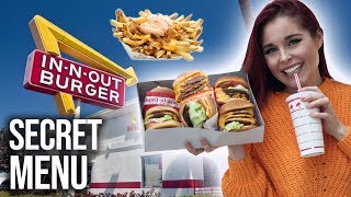 TESTING ENTIRE INNOUT SECRET MENU [upl. by Nabla]