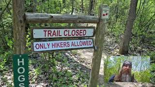 Missouri Hiking  Klondike Park  Hogsback Trail [upl. by Rawna]