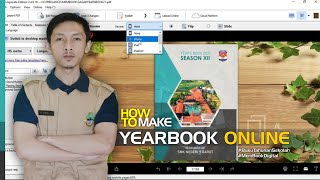 Cara Membuat Buku Tahunan Sekolah Versi Online dengan Flip PDF Corporate Edition Tutorial Lengkap [upl. by Sprage]