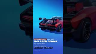 FORTNITE X MCLAREN SENNA [upl. by Reisch]