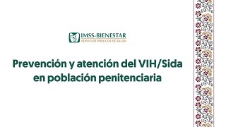 7 Directrices en la atención a personas privadas de la libertad que viven con VIHSida [upl. by Atnicaj]