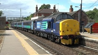 Class 37s Thrashing In Norfolk August 2016 [upl. by Anwahsit]