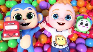 Juguemos con bolas de colores  Videos Para Niños  BonBon Canciones Infantiles [upl. by Cumine]