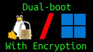 How to Dualboot Linux with FullDisk Encryption LUKSLVM [upl. by Inahet]