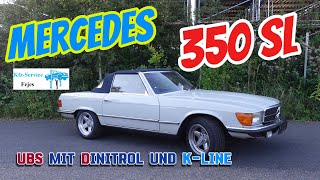 Wie rostig ist ein 49 Jahre alter Oldtimer Mercedes 350 SL [upl. by Aydne]