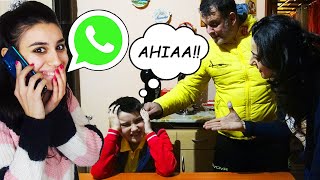 SCHERZO TELEFONICO A PAPA E MAMMA PIPPO E STATO SOSPESO A SCUOLA si sono arrabbiati [upl. by Stavro257]