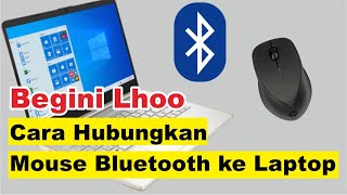 Cara Menghubungkan Mouse Bluetooth ke Laptop Windows 10 Mouse Hp X4000b [upl. by Meit]