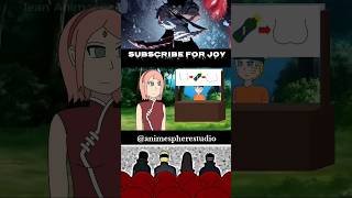 NARUTO squad reaction on Naruto x Sakura 😄😄😄 shorts short [upl. by Ahrat]