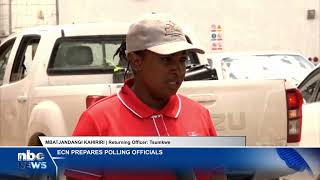 NAMIBIAVOTES2024  ECN prepares polling officials  nbc [upl. by Luann]