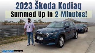 2023 Skoda Kodiaq 4x4 Tested At NATRAX  MotorBeam [upl. by Leede]