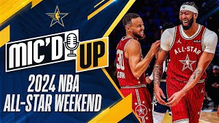 quotIm HereIve Been Here 😂quot  The Best Micd Up Moments of the 2024 NBA AllStar Weekend [upl. by Hewie]