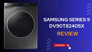 Samsung Series 9 DV90T8240SX Review  Smart Tumble Dryer [upl. by Arres957]