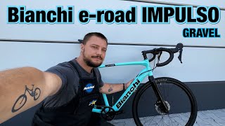 ⚡️GRAVEL BIKE BIANCHI eroad IMPULSO 🇮🇹 ДЕТАЛЬНИЙ ОГЛЯД ШВИДКОГО ГРАВІЙНОГО ВЕЛОСИПЕДУ BIANCHI [upl. by Aitekram]