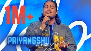 O Bedardeya full song  Priyangshu  indian idol 15 [upl. by Eimmis]