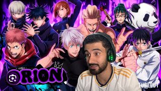 JORGE REACT Legado Imensurável  Escola Jujutsu Jujutsu Kaisen  ORION MC [upl. by Siram]