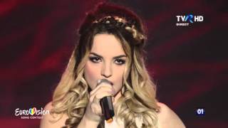 Florena  „Behind the shadows”  Finala Eurovision România 2016 [upl. by Oralee19]