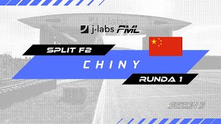 JLABS PML  SPLIT F2  CHINY  RUNDA 1  SEZON 5 [upl. by Bindman642]