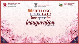 Inaugural Ceremony of Shillong Book Fair  5 October 2024 [upl. by Thevenot575]