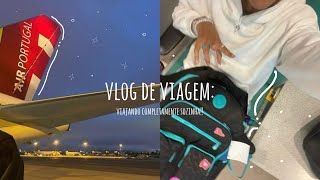 VLOG DE VIAGEM voltando para casa completamente sozinha [upl. by Aicirpac]