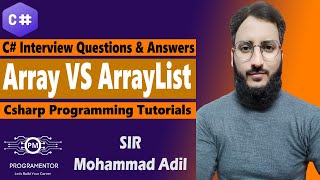 Array VS ArrayList  C Interview Questions And Answers  Array  ArrayList  Learn C HindiUrdu [upl. by Castra]