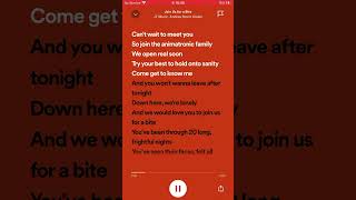 Join us for a bite  lyrics lyrics music fnaf edit [upl. by Holloway]