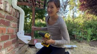 AutoSpout Installation  Automatic downspout [upl. by Cummine493]