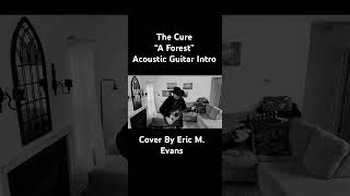 The Cure “A Forest” Acoustic Guitar Intro Cover by Eric MEvans shorts coversong acousticguitar [upl. by Ahsinut]