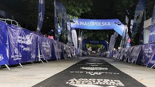 Start EFB 100 km  Igrzyskowa Setka  III Europejski Festiwal Biegowy  Dwa Beskidy [upl. by Okihcim103]