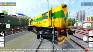 Goods Train Accident in RG Train Tech Demo Android Gameplay  Malgadi Train Game Download [upl. by Oleta818]