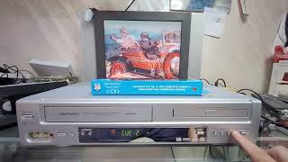 VIDEOREGISTRATORE VHS DAEWOO SD9800P DVD PLAYER QUALITÀ ESTREMA COME NUOVO 119€ INCLUSA SPEDIZIONE [upl. by Roshelle]