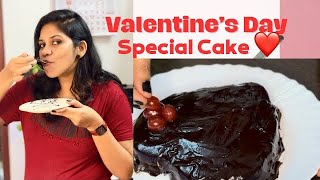 Easy and Best Chocolate moist cake 💯Valentine’s day ❤️Special Chocolate Ganache Cake ytvideos [upl. by Hnirt]