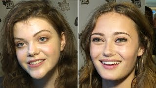 Georgie Henley amp Ella Purnell Interview Access All Areas Premiere [upl. by Duj537]