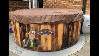 How to Deflate amp Store the LayZSpa Helsinki Airjet layzspa jacuzzi hottub fun educational [upl. by Maroj]