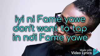 Fame lyrics by safi madiba [upl. by Aneehsor]