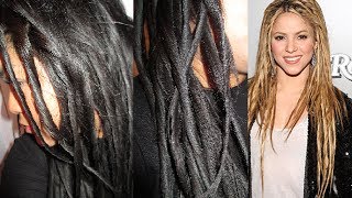 How to Fake Dreadlocks  Shakira Inspired Hairstyle [upl. by Huoh]