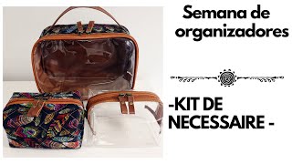 Kit de necessaire passo a passo  Semana de organizadores [upl. by Nahtnahoj643]