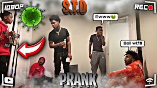 STD PRANK ON DC HERBO amp THE GANG😂 GET HEATED😡 [upl. by Viehmann164]