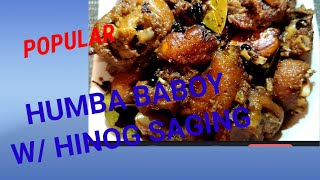 EASY PORK HUMBA RECIPEHUMBA WBANANA [upl. by Busey778]