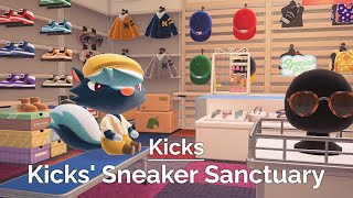 ACNH HHP Build 175  Kicks  Kicks Sneaker Sanctuary [upl. by Ferwerda]