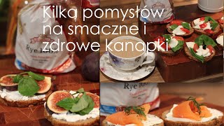 Kilka pomysłów na zdrowe kanapki  Foodbook by Agi [upl. by Ynohtnael]