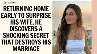 Returning home early to surprise his wife he discovers a shocking secret that destroys his marriage [upl. by Erialc]