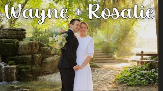 Wayne  Rosalie  Wedding Feature Film [upl. by Nidorf630]